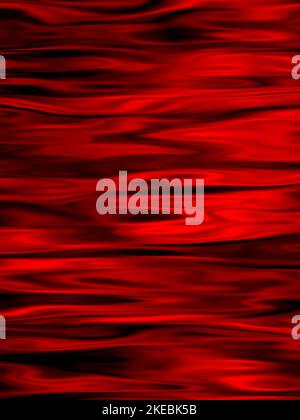 arrière-plan abstrait rouge plis d'onde liquide de luxe de la texture de la soie grunge. Banque D'Images