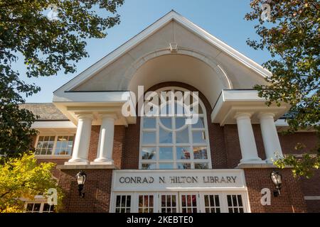 Conrad N Hilton Library au Culinary Institute of America à Hyde Park NY Banque D'Images