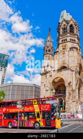 L'Eglise du souvenir, Berlin, capitale, Allemagne, Europe Banque D'Images