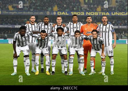 Vérone, Italie. 10th novembre 2022. Juventus FC pendant Hellas Verona FC vs Juventus FC, italie football série A match à Vérone, Italie, 10 novembre 2022 crédit: Agence de photo indépendante/Alamy Live News Banque D'Images