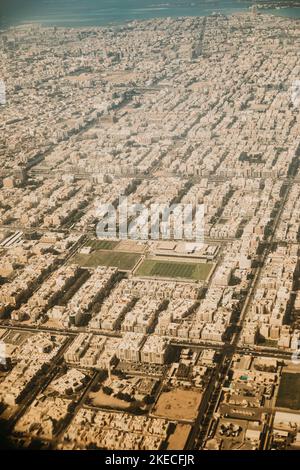 Arabie Saoudite, province de la Mecque, ville: Jeddah/Jiddah, vue aérienne Banque D'Images