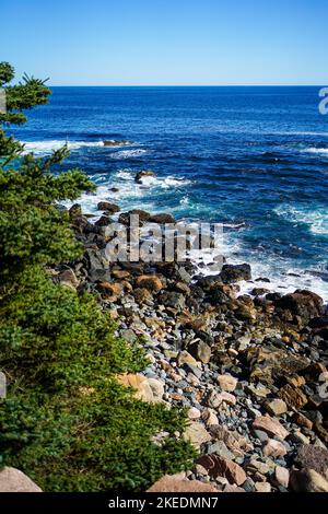 L'Acadia National Park Banque D'Images