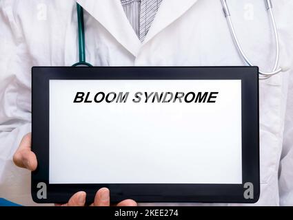 Syndrome de Bloom, image conceptuelle Banque D'Images