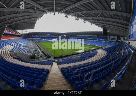 Cardiff, Royaume-Uni. 12th novembre 2022. Vue générale du Cardiff City Stadium, avant le match de championnat Sky Bet Cardiff City vs Sheffield United au Cardiff City Stadium, Cardiff, Royaume-Uni, 12th novembre 2022 (photo de Mike Jones/News Images) à Cardiff, Royaume-Uni, le 11/12/2022. (Photo par Mike Jones/News Images/Sipa USA) crédit: SIPA USA/Alay Live News Banque D'Images