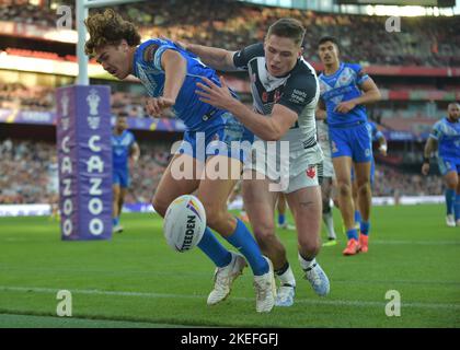 Londres, Royaume-Uni. 12th novembre 2022. Coupe du monde de rugby 2021 demi-finale entre l'Angleterre et les Samoa aux Émirats, Arsenal, Londres, Royaume-Uni sur 12 novembre 2022 (photo de Craig Cresswell/Alamy Live News) Banque D'Images