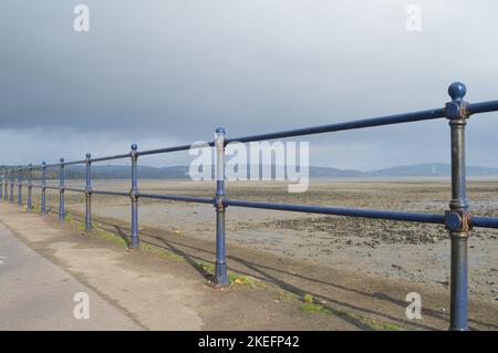 12th novembre 2022, Mumbles, Swansea, pays de Galles, Royaume-Uni. Une section de la promenade Mumbles. Banque D'Images