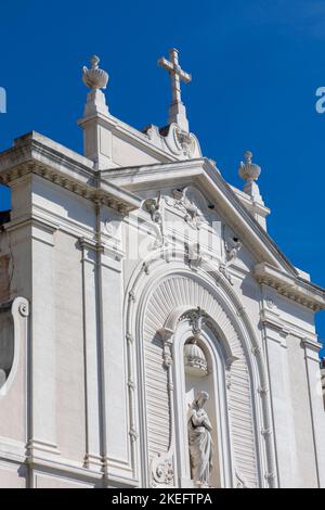 La façade de l'Eglise Saint-Ferreol les Augustins, Marseille, Provence-Alpes-Côte d'Azur, France, Europe occidentale Banque D'Images