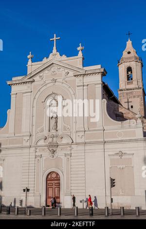 La façade de l'Eglise Saint-Ferreol les Augustins, Marseille, Provence-Alpes-Côte d'Azur, France, Europe occidentale Banque D'Images