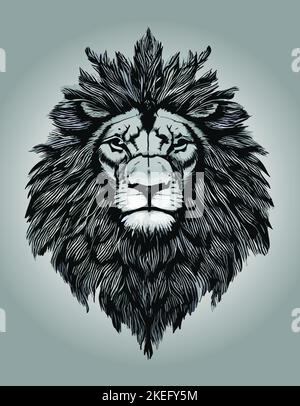 logo lion Banque D'Images