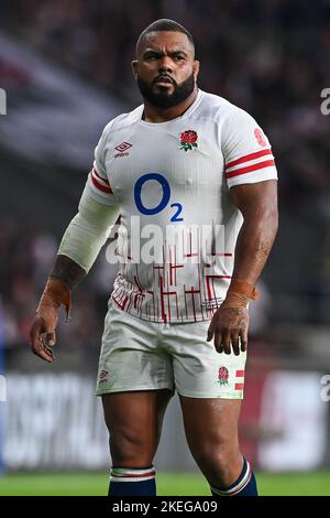 Kyle Sinckler d'Angleterre pendant l'automne international match Angleterre contre Japon au stade de Twickenham, Twickenham, Royaume-Uni. 12th novembre 2022. (Photo de Craig Thomas/News Images) dans, le 11/12/2022. (Photo de Craig Thomas/News Images/Sipa USA) crédit: SIPA USA/Alay Live News Banque D'Images