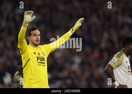 Londres, Royaume-Uni. 12th novembre 2022. Danny Ward (LC) au match de West Ham United contre Leicester City EPL, au stade de Londres, Londres, Royaume-Uni sur 12 novembre 2022. Crédit : Paul Marriott/Alay Live News Banque D'Images