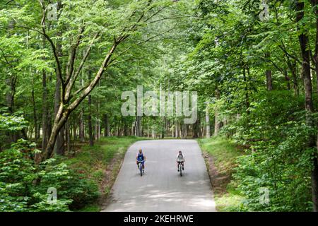 Virginia Newport News Park,loisirs,utilisation des terres,nature,paysage,nature,paysage,campagne,environnement,écologie,visiteurs Voyage tourisme touristique l Banque D'Images