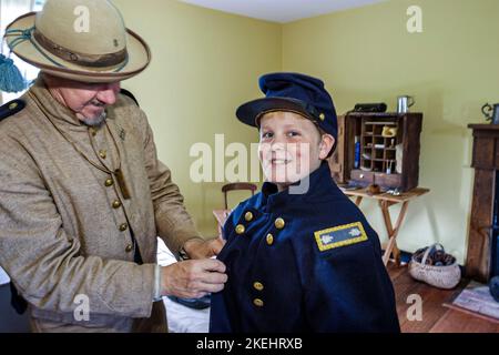 Newport News Virginia, Endview Plantation, les visiteurs Voyage voyage tourisme touristique sites touristiques culture culturelle, groupe de vacances personnes pers Banque D'Images