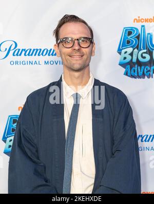 New York, États-Unis. 12th novembre 2022. Matt Stawski assiste à la première de Blue's Big City Adventure à Regal Union Square (photo de Lev Radin/Pacific Press) Credit: Pacific Press Media production Corp./Alamy Live News Banque D'Images