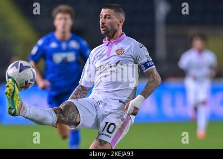 Stade Carlo Castellani, Empoli, Italie, 11 novembre 2022, Cristian Buonaiuto (Crémone des États-Unis) pendant le FC Empoli contre le Cremone des États-Unis - le soccer italien Seri Banque D'Images