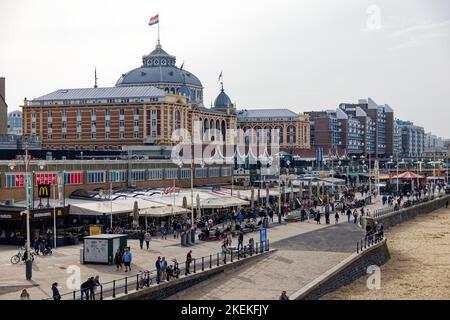 La Haye, pays-Bas. 30th octobre 2022. Grand Hotel Amrath Kurhaus dans la station balnéaire de Scheveningen près de la Haye, pays-Bas. Banque D'Images