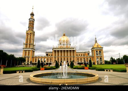 Basilique notre-Dame de Lichen Pologne Banque D'Images