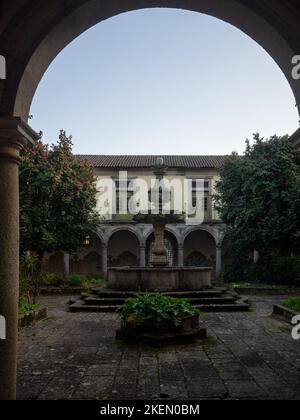 Mosteiro de São Martinho de Tibães cloître Banque D'Images