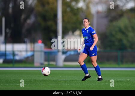 Hannah Power of Cardiff City Women's - obligatoire By-line: Ashley Crowden - 13/11/2022 - FOOTBALL - Cardiff International Sports Stadium - Cardiff, pays de Galles - Cardiff City Women FC vs Cardiff met WFC - Genero Adran Premier phase 1 22/23 Banque D'Images