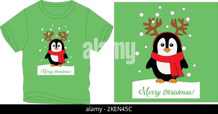 merry christmas t shirt motif graphique vecteur illustration fichier numérique Illustration de Vecteur