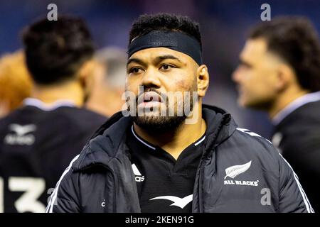 Édimbourg, Écosse, Royaume-Uni. 13th novembre 2022 ; Murrayfield Stadium, Édimbourg, Écosse : série d'automne international rugby Ecosse contre Nouvelle-Zélande ; Credit: Action plus Sports Images/Alamy Live News Banque D'Images