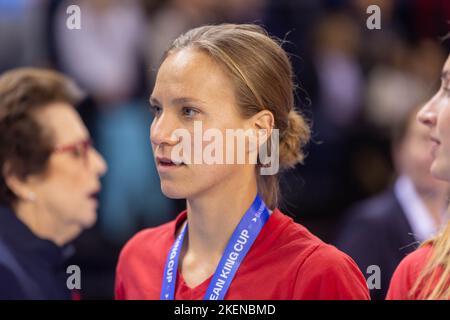 Glasgow, Écosse, le 13th novembre 2022. L'Australie remporte la finale de la Billy Jean King Cup 2022. Banque D'Images
