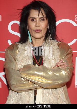 12 novembre 2022 - Beverly Hills, Californie - Joanelle Romero. Première mondiale de Shout ! Studios ''on Sacred Ground'' tenus au théâtre des Beaux-Arts. (Image de crédit : © AdMedia via ZUMA Press Wire) Banque D'Images