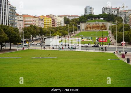 Lisbonne, Portugal - septembre 2022 : vue sur le parc de la fonte Luminosa à Lisbonne Banque D'Images