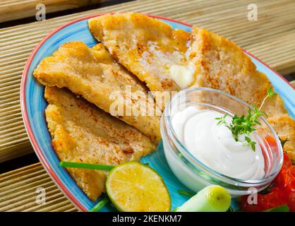 Scones Tattie Banque D'Images