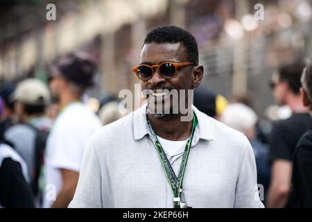 SP - Sao Paulo - 11/13/2022 - FORMULA 1 GP BRÉSIL 2022, GRAND PRIX - Seu Jorge lors du Grand Prix de Sao Paulo tenu au circuit Interlagos par le circuit mondial de Formule 1. Photo: Duda Bairros/AGIF/Sipa USA Banque D'Images