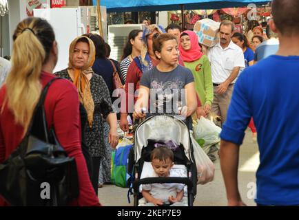 TUR, Turquie, Côte Ouest : les touristes rencontrent des preuves impressionnantes de l'histoire romaine et grecque lors d'un aller-retour à travers la Turquie occidentale et à la Banque D'Images
