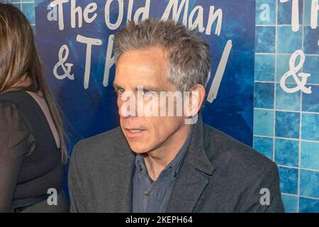 NEW YORK, NEW YORK - 13 NOVEMBRE : Ben Stiller participe à la soirée d'ouverture « The Old Man & the Pool » au Vivian Beaumont Theatre, au Lincoln Center, sur 13 novembre 2022, à New York. Crédit : Ron Adar/Alay Live News Banque D'Images