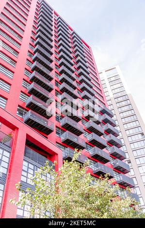 london ville île développement moderne, ville de canning Banque D'Images