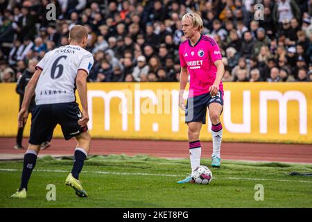 Aarhus, Danemark. 13th novembre 2022. Victor Kristiansen (34) du FC Copenhague vu lors du match Superliga de 3F entre le GF d'Aarhus et le FC Copenhague au parc Ceres d'Aarhus. (Crédit photo : Gonzales photo/Alamy Live News Banque D'Images