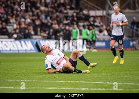 Aarhus, Danemark. 13th novembre 2022. Nicolai Poulsen (6) de l'AGF vu lors du match Superliga de 3F entre le GF d'Aarhus et le FC Copenhague au parc Ceres d'Aarhus. (Crédit photo : Gonzales photo/Alamy Live News Banque D'Images