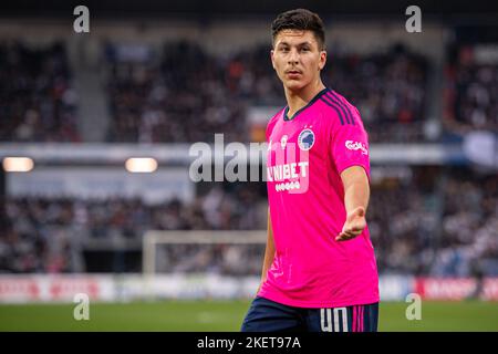 Aarhus, Danemark. 13th novembre 2022. Roony Bardghji (40) du FC Copenhague vu lors du match Superliga de 3F entre le GF d'Aarhus et le FC Copenhague au parc Ceres d'Aarhus. (Crédit photo : Gonzales photo/Alamy Live News Banque D'Images