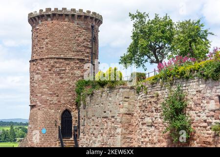 The Gazebo Tower (1833), rue St Mary's, Ross-on-Wye (Rhosane ar Wy), Herefordshire, Angleterre, Royaume-Uni Banque D'Images