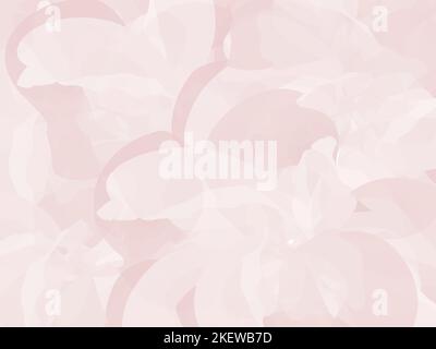 Aquarelle art fond en rose ou rose stylisé comme fleurs roses ou pivoines pour la papeterie et la publicité, cosmétiques, invitation de mariage, listes de faire Banque D'Images