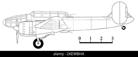 Bloch MB.174 Banque D'Images