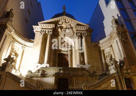 La chapelle notre-Dame-de-consolation : une chapelle néo-baroque . Paris. France. Banque D'Images