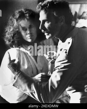 Jane Fonda, Bruce Dern, sur le tournage du film, « Coming Home », United Artists, 1978 Banque D'Images