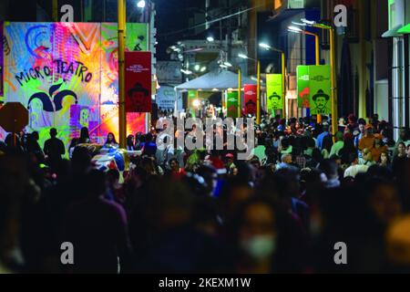 Valence, Carabobo, VEN. 11th novembre 2022. 13 novembre 2022. L'Expo Valencia 2022 a eu lieu de 11 novembre à 13 dans le centre historique de la ville, avec des sports, des activités culturelles, des activités pour enfants, exposition de produits et d'entreprises, et de grands concerts, dans la ville de Valence, état de Carabobo. Photo: Juan Carlos Hernandez (Credit image: © Juan Carlos Hernandez/ZUMA Press Wire) Banque D'Images