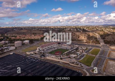 Le nouveau stade de football Snapdragon à San Diego, Californie. Banque D'Images