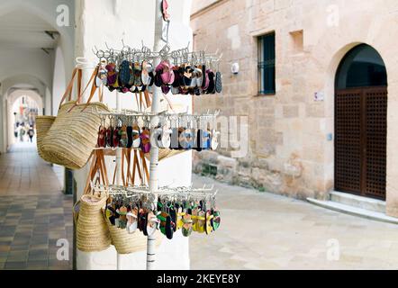 Rues de Ciudadela, Minorque, Espagne. Banque D'Images