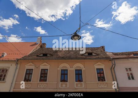 Eyes of Sibiu ont également été construits dans les environs de la ville et se trouvent dans le comté de Sibiu et de Brasov. Certains d'entre eux se trouvent également dans un autre endroit à proximité Banque D'Images