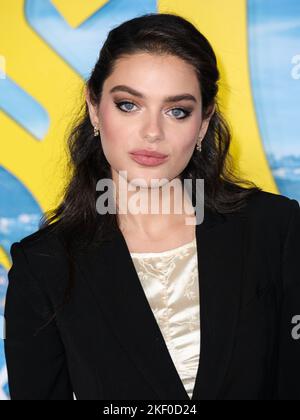 Odeya Rush arrive à la première américaine de Netflix 'Glass Onion: A Knives Out Mystery', qui s'est tenue au musée Academy of Motion Pictures on 14 novembre 2022 à Los Angeles, Californie, États-Unis. (Photo de David Acosta/image Press Agency/NurPhoto) Credit: NurPhoto/Alay Live News