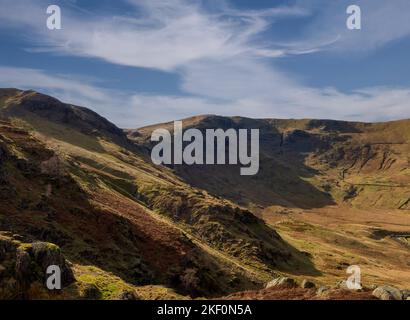 La tête de Swindale dans les Fells de l'est de Cumbria Banque D'Images