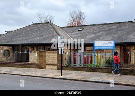 Stroud Green Clinic, un centre médical à Haringey, Londres, Royaume-Uni Banque D'Images