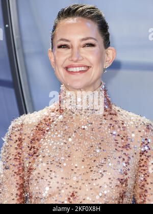 Los Angeles, Californie, États-Unis. 14 novembre 2022, l'actrice américaine Kate Hudson portant la Couture Elie Saab FW22 arrive à la première à Los Angeles de Netflix 'Glass Onion: A Knives Out Mystery' tenue au musée Academy of Motion Pictures on 14 novembre 2022 à Los Angeles, Californie, États-Unis. (Photo par Xavier Collin/image Press Agency/NurPhoto) Credit: NurPhoto/Alay Live News Banque D'Images