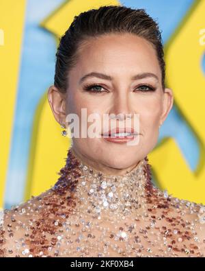 Los Angeles, Californie, États-Unis. 14 novembre 2022, l'actrice américaine Kate Hudson portant la Couture Elie Saab FW22 arrive à la première à Los Angeles de Netflix 'Glass Onion: A Knives Out Mystery' tenue au musée Academy of Motion Pictures on 14 novembre 2022 à Los Angeles, Californie, États-Unis. (Photo par Xavier Collin/image Press Agency/NurPhoto) Credit: NurPhoto/Alay Live News Banque D'Images